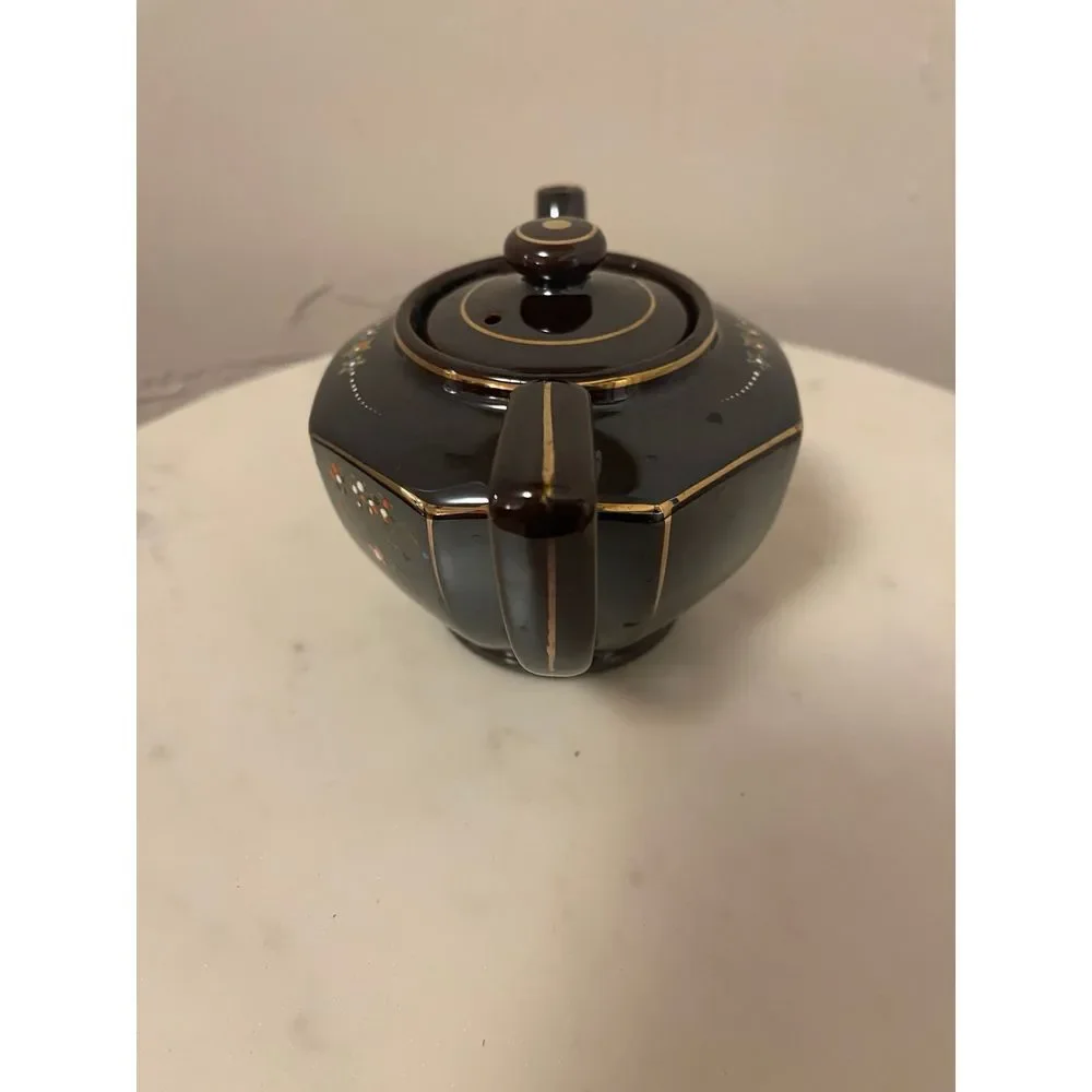 Vintage Japanese Floral‎ Teapot